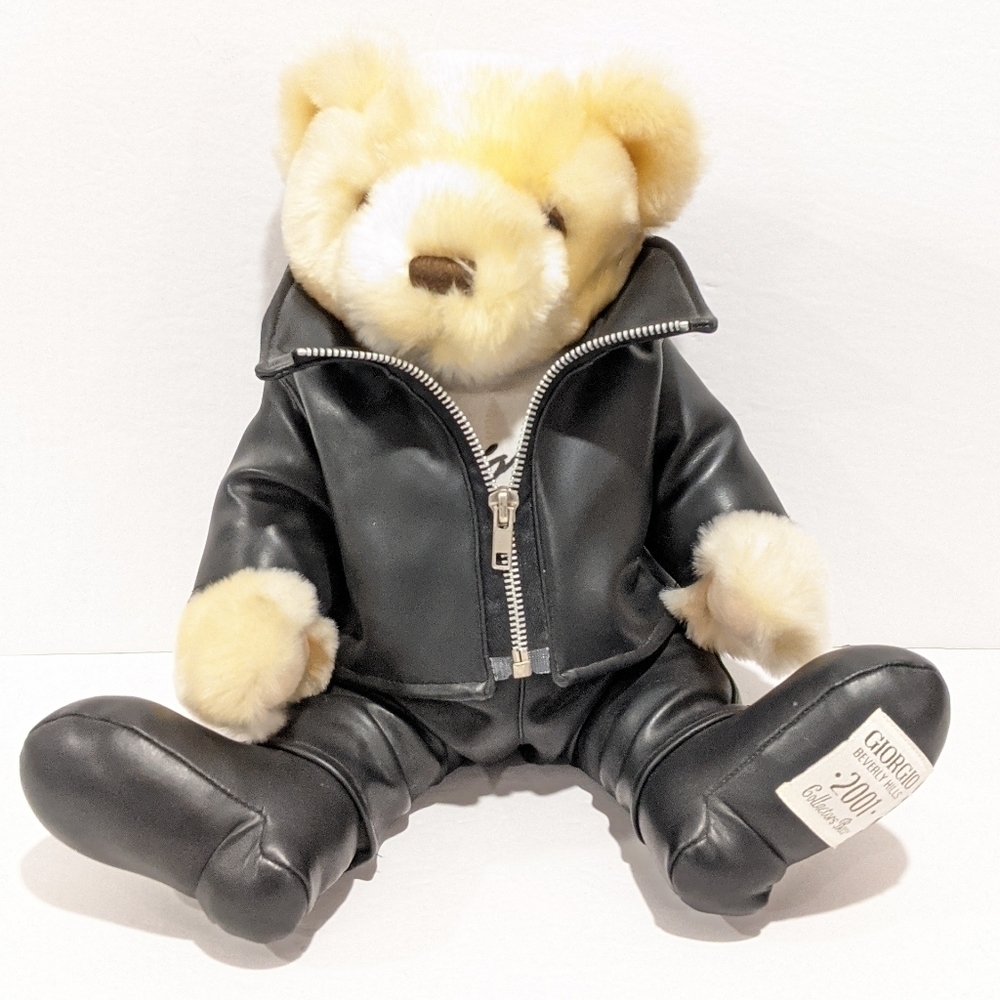 𝅺2001 Giorgio Beverly Hills collectors bear plush